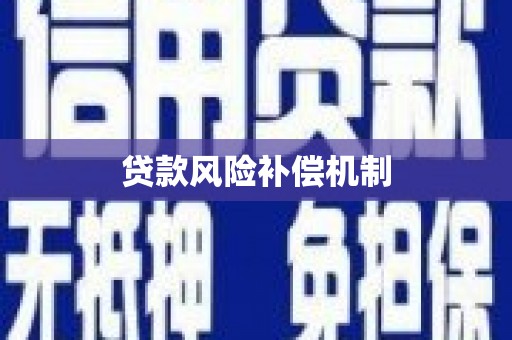 江安贷款风险补偿机制