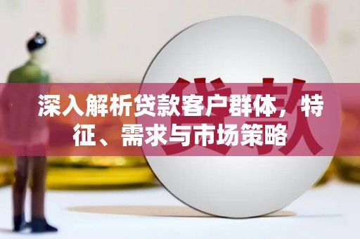 江安深入解析贷款客户群体，特征、需求与市场策略