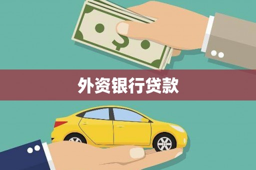 江安外资银行贷款