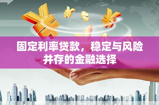 江安固定利率贷款，稳定与风险并存的金融选择