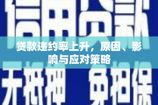 江安贷款违约率上升，原因、影响与应对策略