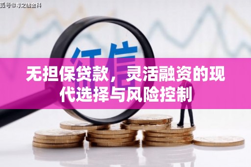 江安无担保贷款，灵活融资的现代选择与风险控制