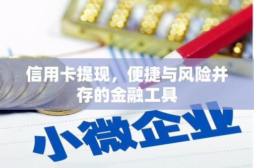 江安信用卡提现，便捷与风险并存的金融工具