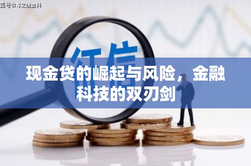 江安现金贷的崛起与风险，金融科技的双刃剑