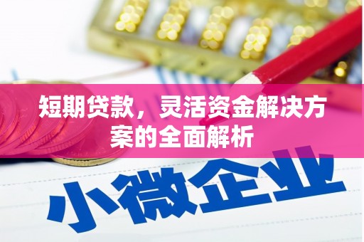 江安短期贷款，灵活资金解决方案的全面解析