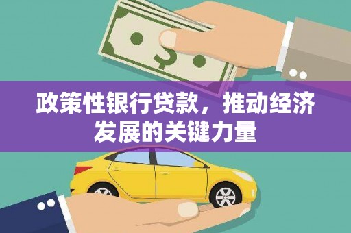 江安政策性银行贷款，推动经济发展的关键力量