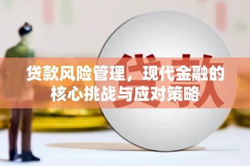 江安贷款风险管理，现代金融的核心挑战与应对策略