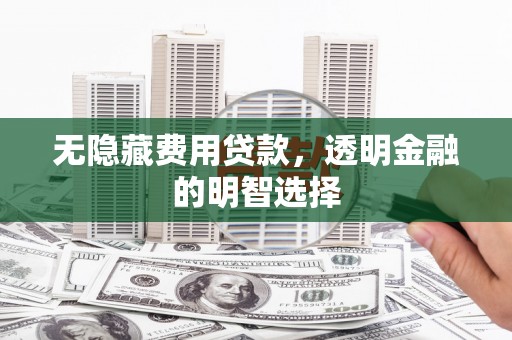 江安无隐藏费用贷款，透明金融的明智选择