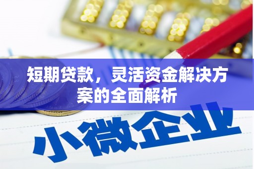 江安短期贷款，灵活资金解决方案的全面解析