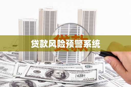 江安贷款风险预警系统